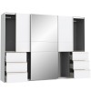 Garderobna omara WINN 270 (270 cm) (bela, 270x61x200,5) Garderobna omara WINN 270 (270 cm) (bela, 270x61x200,5)