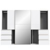 Garderobna omara WINN 270 (270 cm) (bela, 270x61x200,5) Garderobna omara WINN 270 (270 cm) (bela, 270x61x200,5)