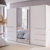 Garderobna omara WINN 270 (270 cm) (bela, 270x61x200,5) Garderobna omara WINN 270 (270 cm) (bela, 270x61x200,5)