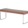 Klop DONIL (rjava, Umetno usnje, 100x40x45) Klop DONIL (rjava, Umetno usnje, 100x40x45)