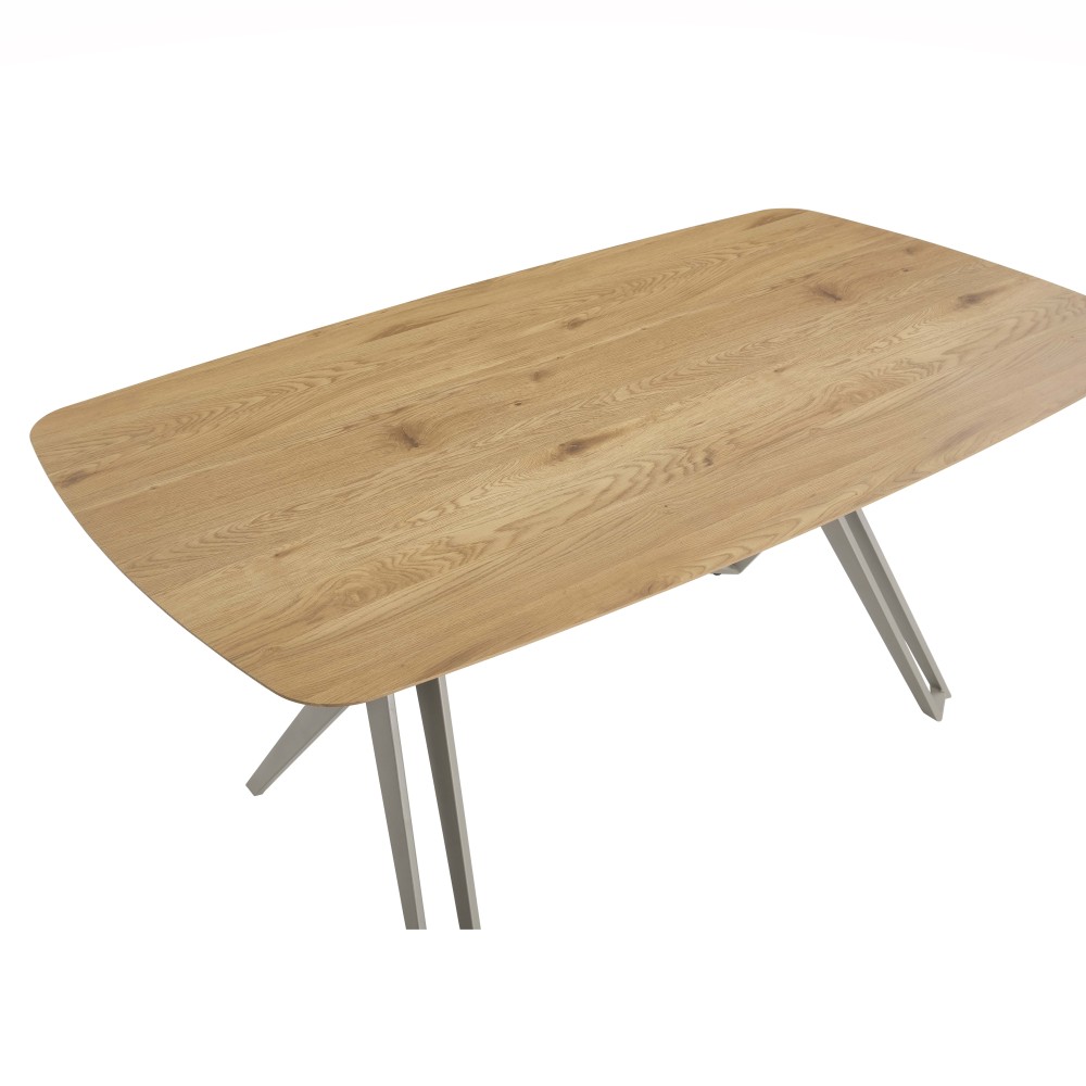 Miza CARACAS (hrast, 180x90x76)