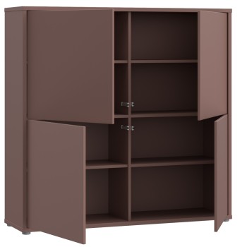 Komoda ALICE SPRINGS 321 (terakota, 124,5x35x121,5) Komoda ALICE SPRINGS 321 (terakota, 124,5x35x121,5)