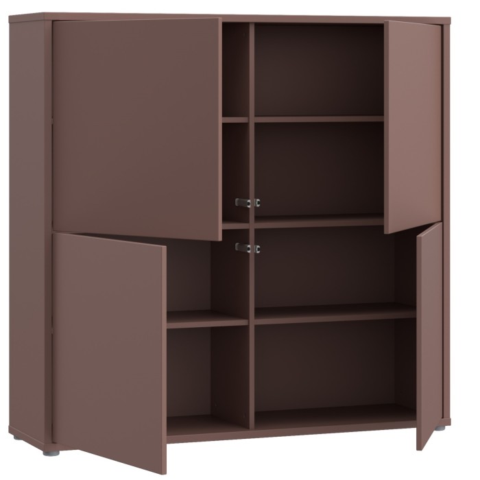 Komoda ALICE SPRINGS 321 (terakota, 124,5x35x121,5) Komoda ALICE SPRINGS 321 (terakota, 124,5x35x121,5)