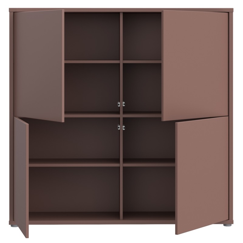 Komoda ALICE SPRINGS 321 (terakota, 124,5x35x121,5) Komoda ALICE SPRINGS 321 (terakota, 124,5x35x121,5)