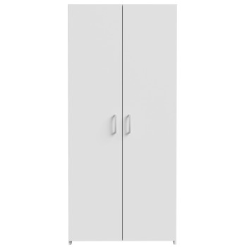 Garderobna omara WEST MARIN (80 cm) (bela, 80x54,5x178)