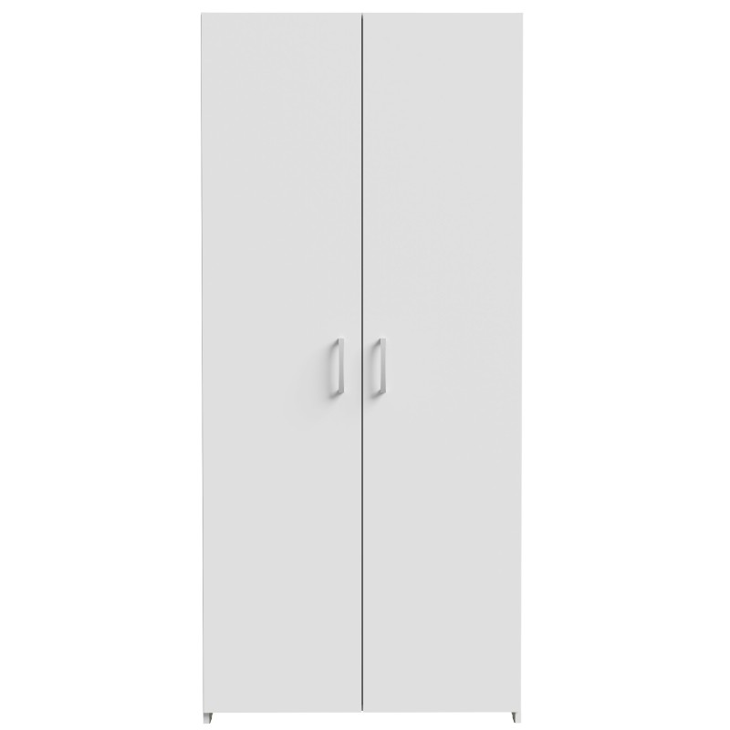 Garderobna omara WEST MARIN (80 cm) (bela, 80x54,5x178) Garderobna omara WEST MARIN (80 cm) (bela, 80x54,5x178)