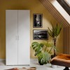 Garderobna omara WEST MARIN (80 cm) (bela, 80x54,5x178) Garderobna omara WEST MARIN (80 cm) (bela, 80x54,5x178)