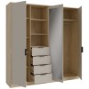 Garderobna omara FORTASTA (207,5 cm) (bež, 207,5x53x213) Garderobna omara FORTASTA (207,5 cm) (bež, 207,5x53x213)