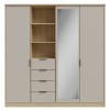 Garderobna omara FORTASTA (207,5 cm) (bež, 207,5x53x213) Garderobna omara FORTASTA (207,5 cm) (bež, 207,5x53x213)
