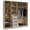 Garderobna omara FORTASTA (207,5 cm) (bež, 207,5x53x213) Garderobna omara FORTASTA (207,5 cm) (bež, 207,5x53x213)
