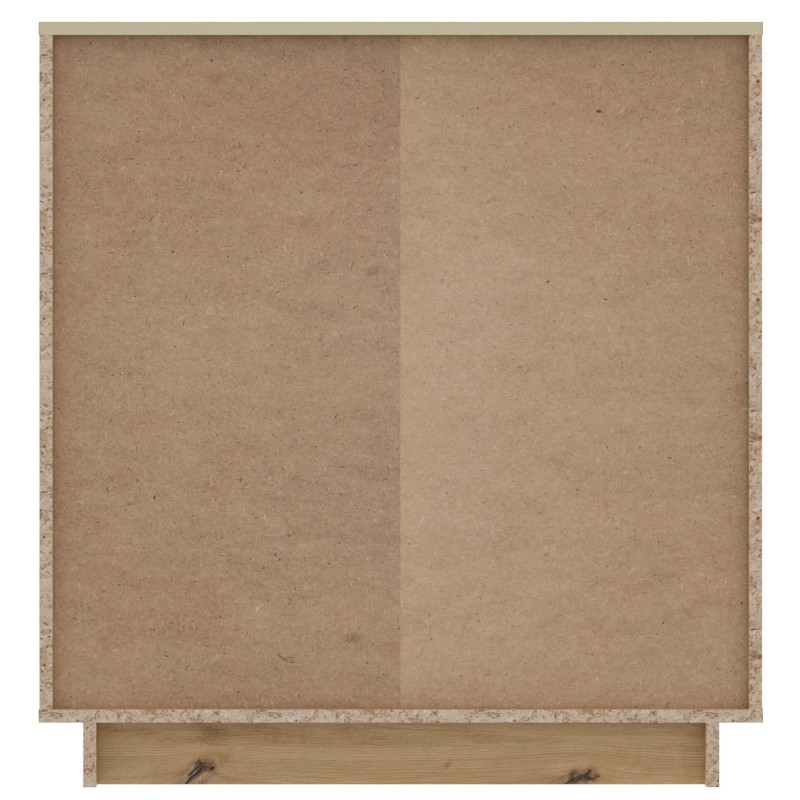 Komoda ANTUZA 221 (hrast + siva, 83x34x88)