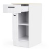Kuhinjski element BIANCO 1 486962 (svetleč, 40x60x90, bela + bela visok sijaj) Kuhinjski element BIANCO 1 486962 (svetleč, 40x60x90, bela + bela visok sijaj)