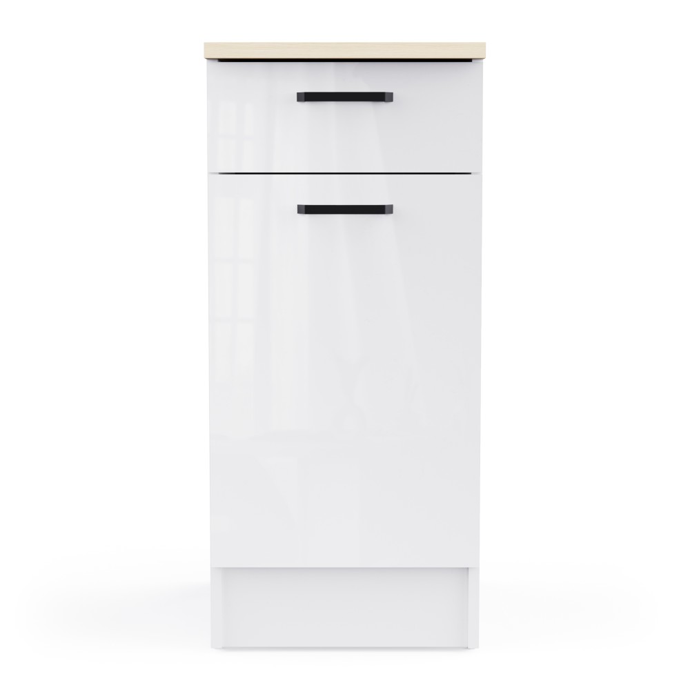 Kuhinjski element BIANCO 1 486962 (svetleč, 40x60x90, bela + bela visok sijaj) Kuhinjski element BIANCO 1 486962 (svetleč, 40x60x90, bela + bela visok sijaj)