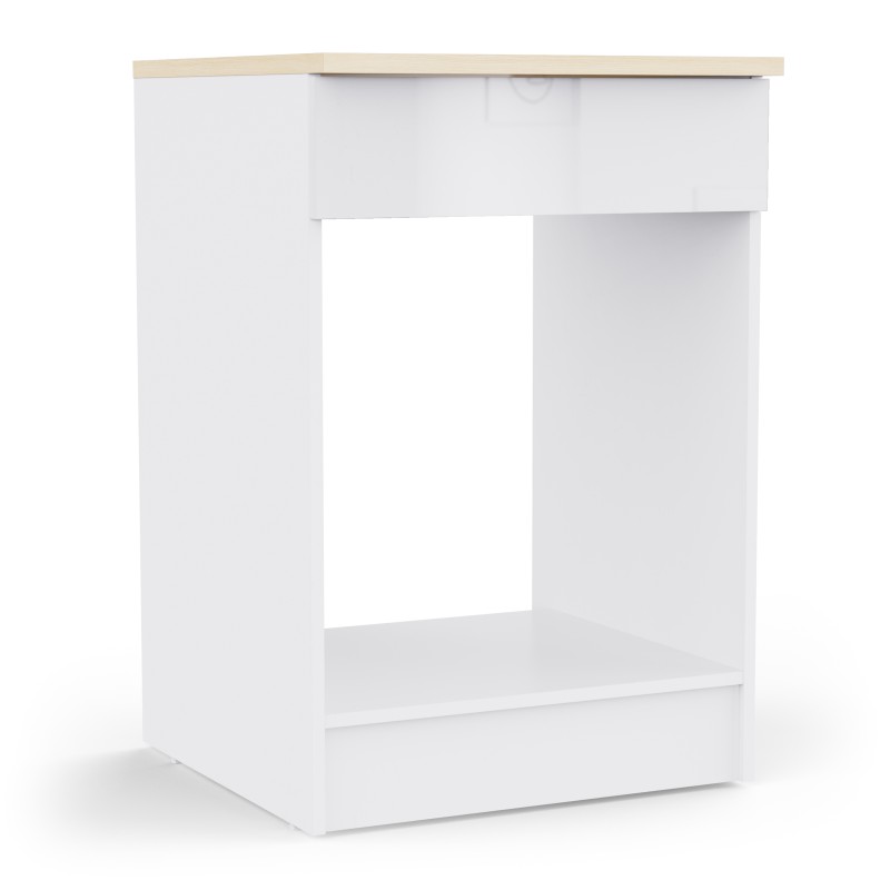 Kuhinjski element BIANCO 4 486965 (svetleč, bela + bela visok sijaj, 60x60x90) Kuhinjski element BIANCO 4 486965 (svetleč, bela + bela visok sijaj, 60x60x90)