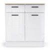Kuhinjski element BIANCO 6 486967 (svetleč, bela + bela visok sijaj, 80x60x90) Kuhinjski element BIANCO 6 486967 (svetleč, bela + bela visok sijaj, 80x60x90)