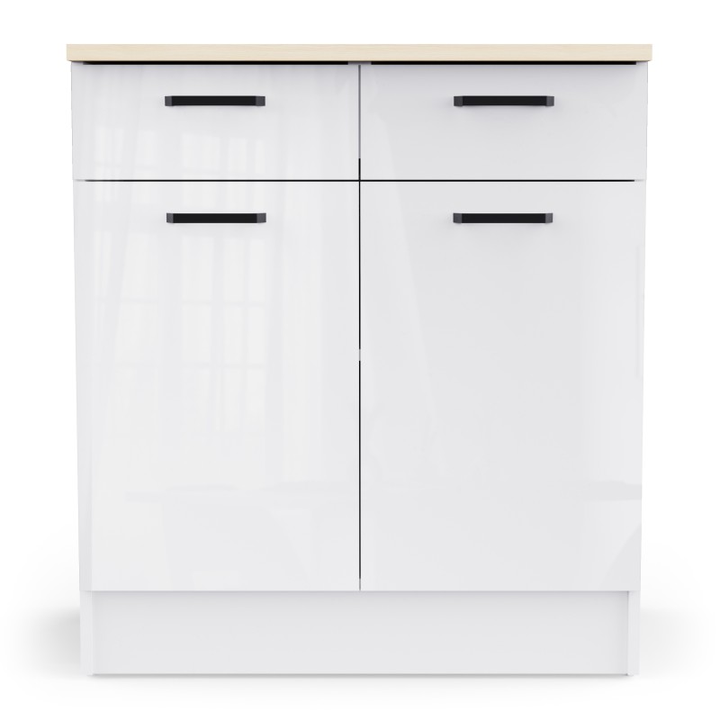 Kuhinjski element BIANCO 6 486967 (svetleč, bela + bela visok sijaj, 80x60x90) Kuhinjski element BIANCO 6 486967 (svetleč, bela + bela visok sijaj, 80x60x90)