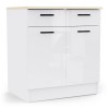 Kuhinjski element BIANCO 6 486967 (svetleč, bela + bela visok sijaj, 80x60x90) Kuhinjski element BIANCO 6 486967 (svetleč, bela + bela visok sijaj, 80x60x90)