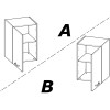 Kuhinjski element BIANCO 7 486968 (Obrnljiva, svetleč, bela + bela visok sijaj, 40x36x58) Kuhinjski element BIANCO 7 486968 (Obrnljiva, svetleč, bela + bela visok sijaj, 40x36x58)
