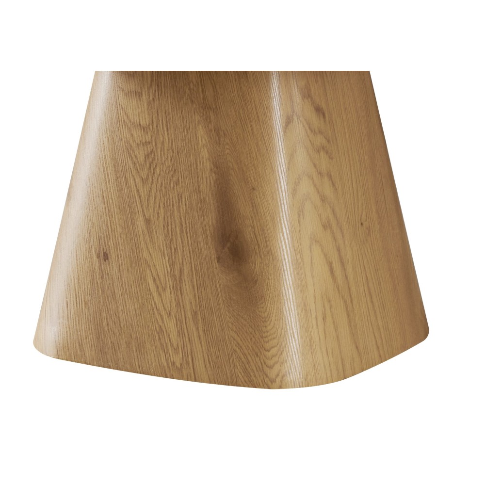 Klubska miza BODEN (bela + rjava, 80x80x40, mat) Klubska miza BODEN (bela + rjava, 80x80x40, mat)