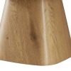 Klubska miza BODEN (bela + rjava, 80x80x40, mat) Klubska miza BODEN (bela + rjava, 80x80x40, mat)