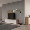 Polica SKELPE B04 (hrast + bela, 101x22x23,5) Polica SKELPE B04 (hrast + bela, 101x22x23,5)