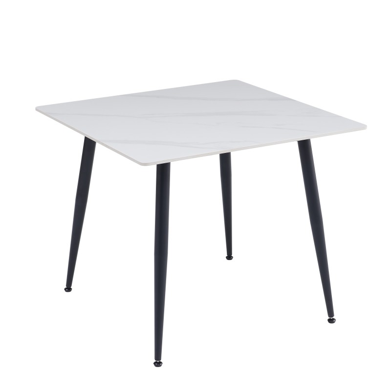 Miza ADRIA (HG bel marmor, 90x90x75, svetleč) Miza ADRIA (HG bel marmor, 90x90x75, svetleč)