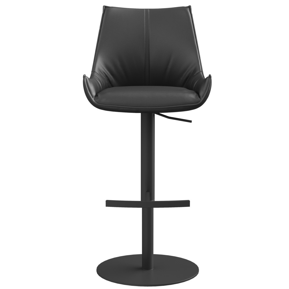Barski stol TRENDBAR (črna, 52x59x93,5-115) Barski stol TRENDBAR (črna, 52x59x93,5-115)