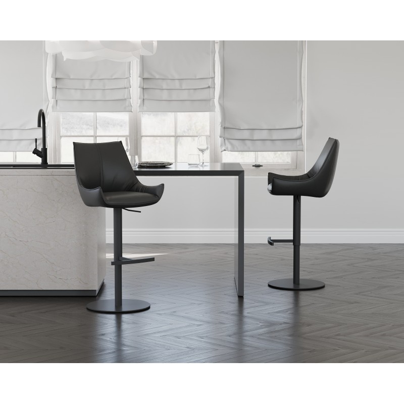 Barski stol TRENDBAR (črna, 52x59x93,5-115) Barski stol TRENDBAR (črna, 52x59x93,5-115)