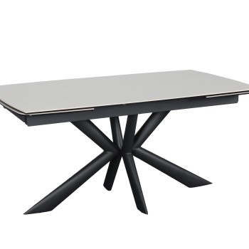 Raztegljiva miza OBAN (bela, 160/200/240x95x76)