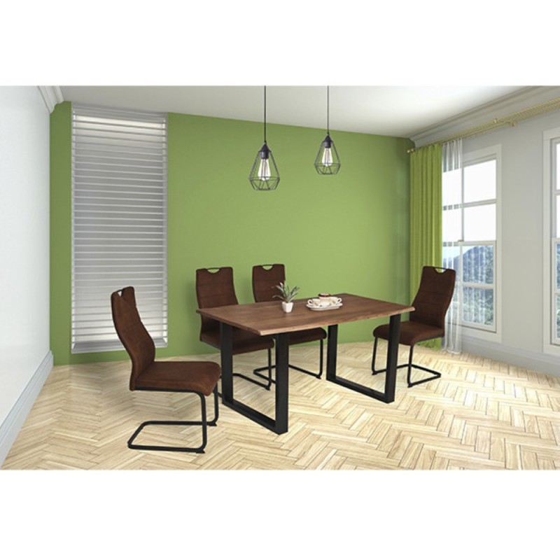 Stol KITTY II (temno siva) Stol KITTY II (temno siva)