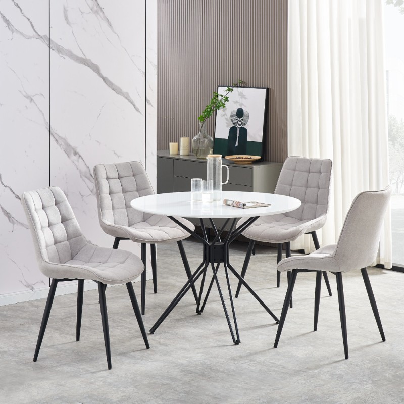 Stol MARGARITA (svetlo siva) Stol MARGARITA (svetlo siva)