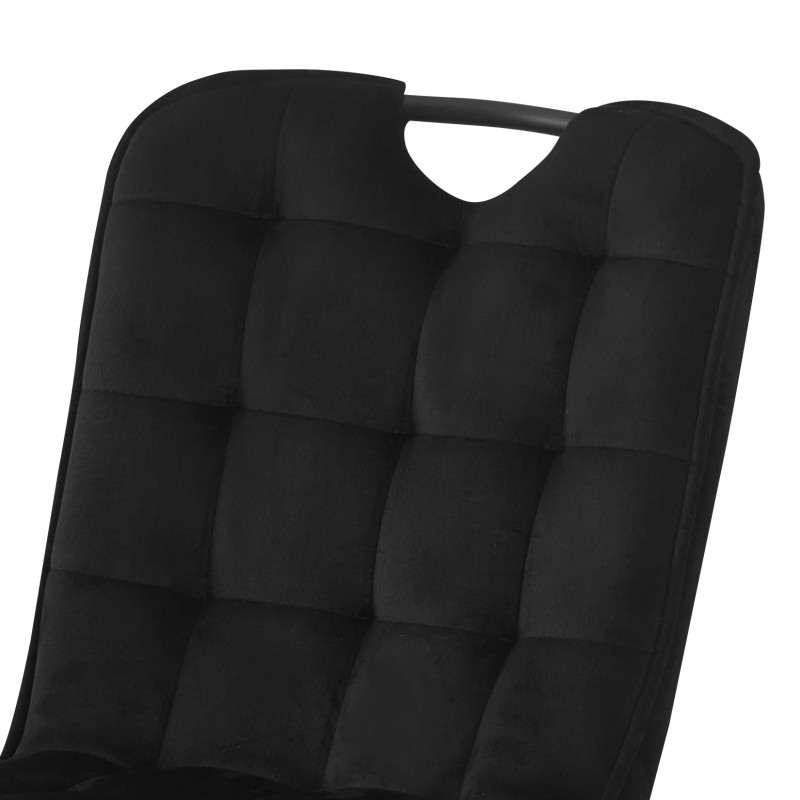 Stol MILIK (črna, 47x58,5x86)