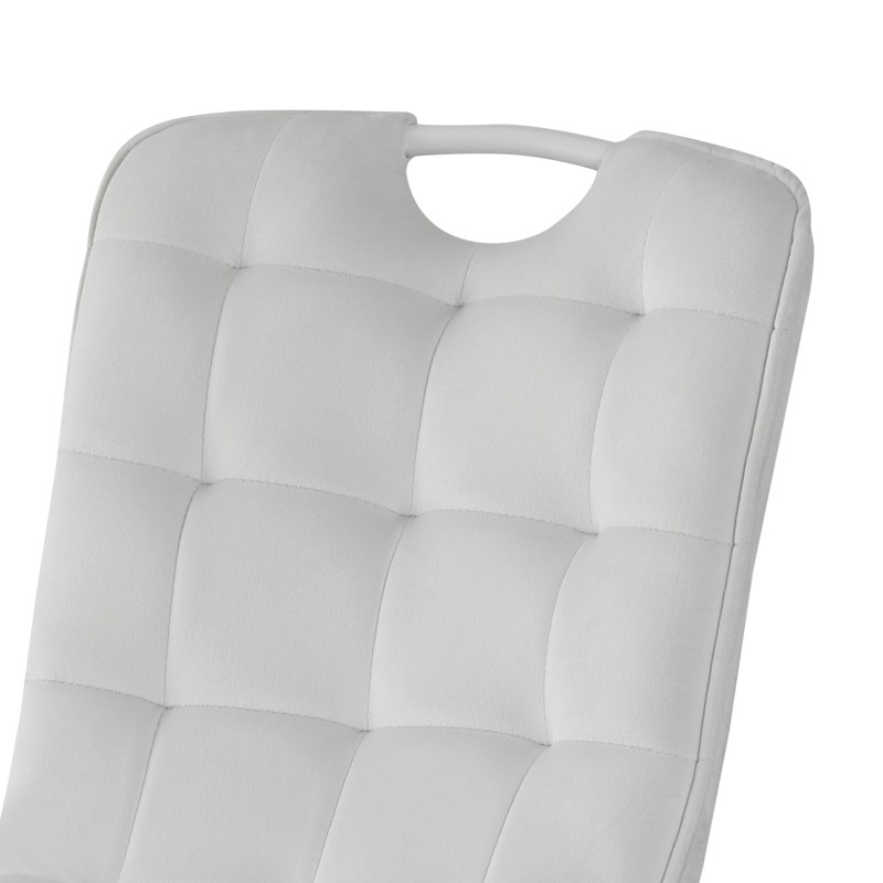 Stol MILIK (bela, 47x58,5x86)