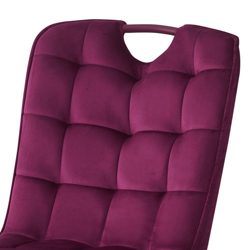 Stol MILIK (rdeča, 47x58,5x86)