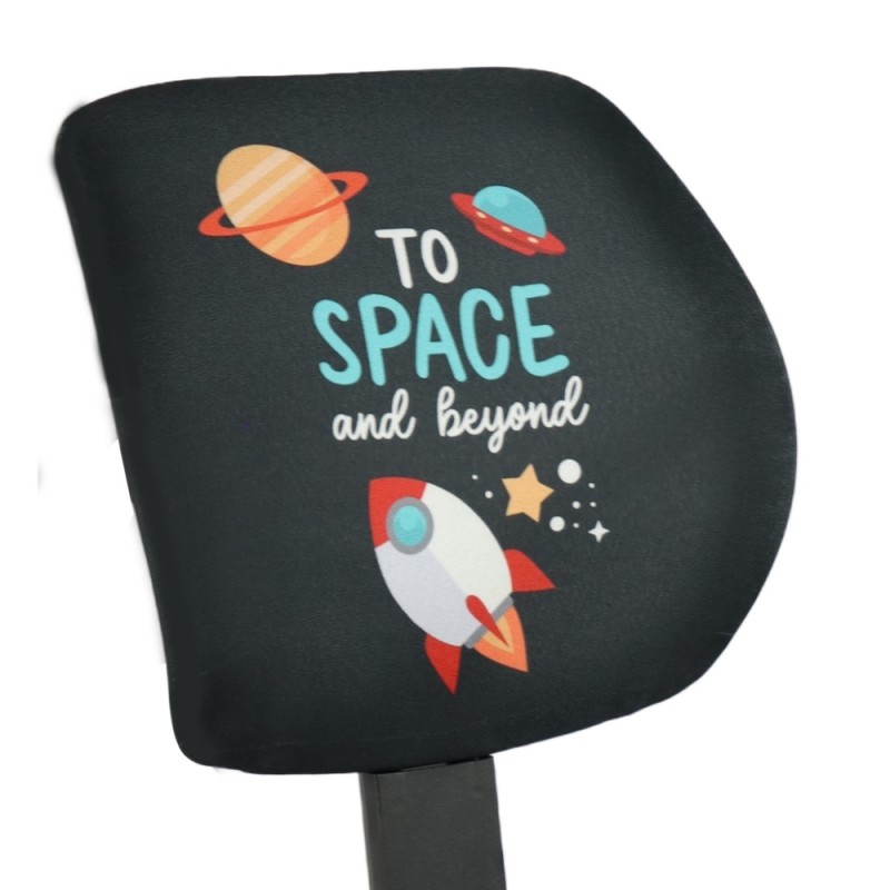 Otroški pisarniški stol ARIEL (črna)