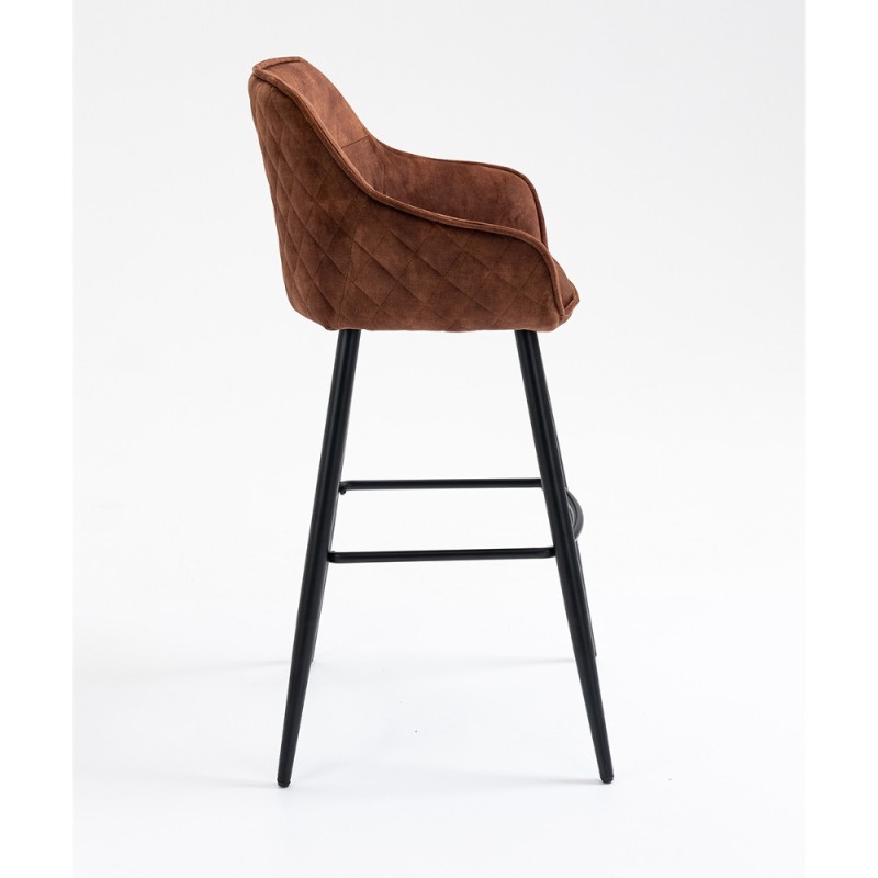 Barski stol SHERLOCKBAR (bronasto rjava)