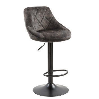 Barski stol TRACEY (antracit)