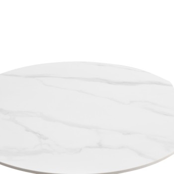 Miza INTERLAKEN 1 (bel marmor, mat)
