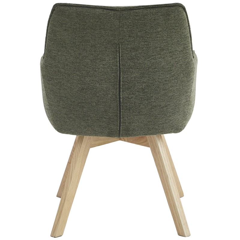 Stol NALVI (zelena, 55x57x82)