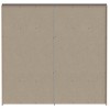 Garderobna omara PEMBURY 92314 (225 cm) (225x62x215,5, temni hrast + siva)