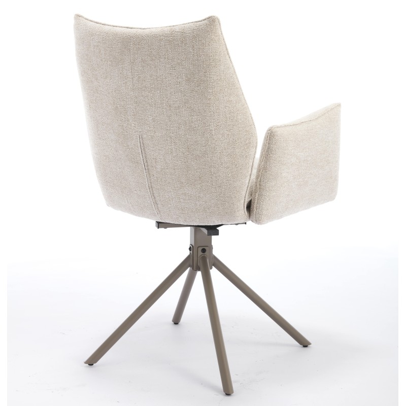 Stol SEMIN (bež, 61x65x90)