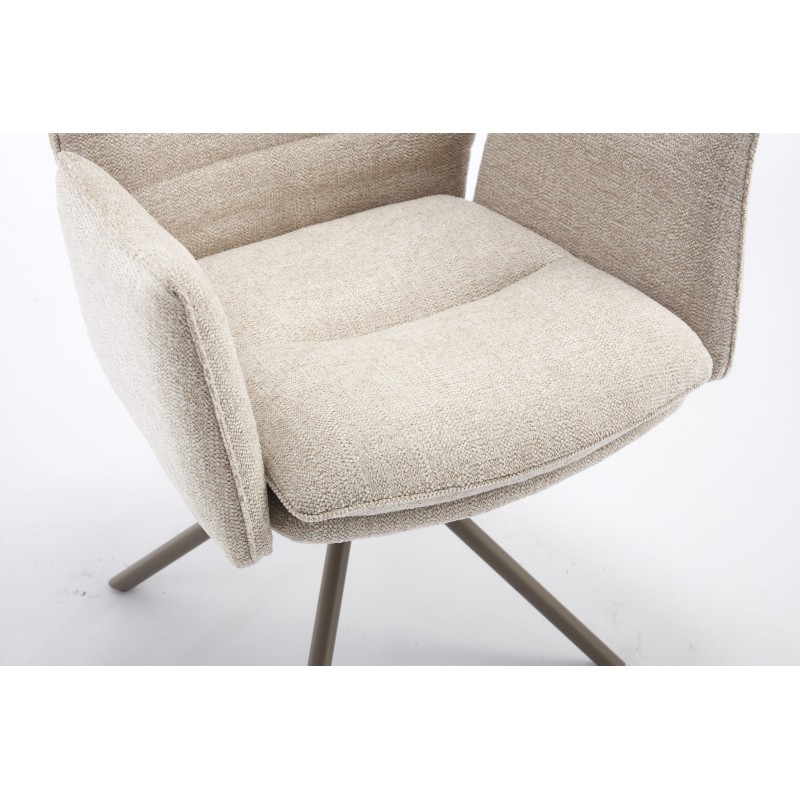 Stol SEMIN (bež, 61x65x90)