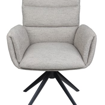 Stol OSAKA (siva, 63,5x65x91)