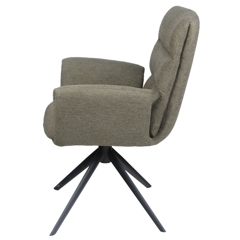 Stol OSAKA (zelena, 63,5x65x91)