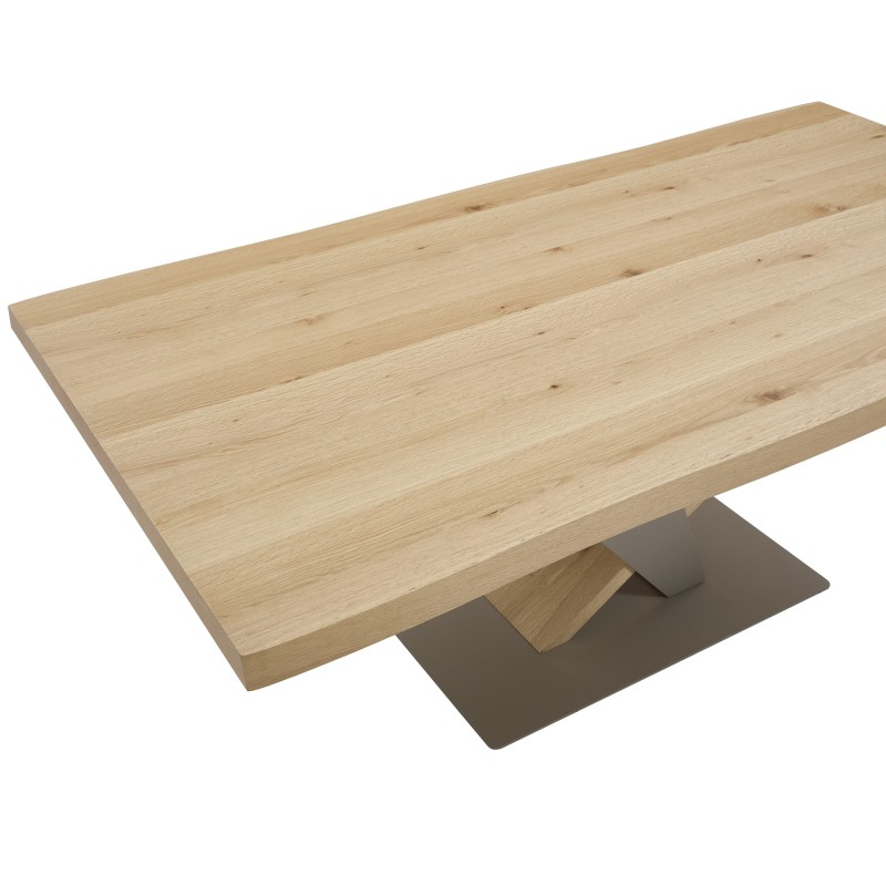 Miza TARVO (rjava, 200x100)