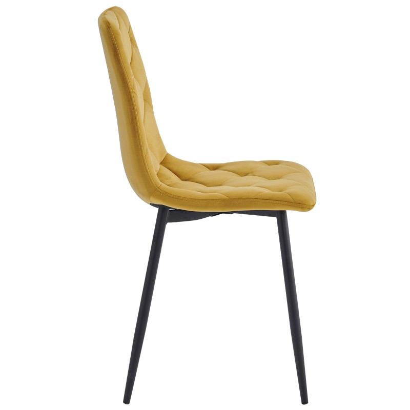 Stol LARRY (curry, 43x54x90)