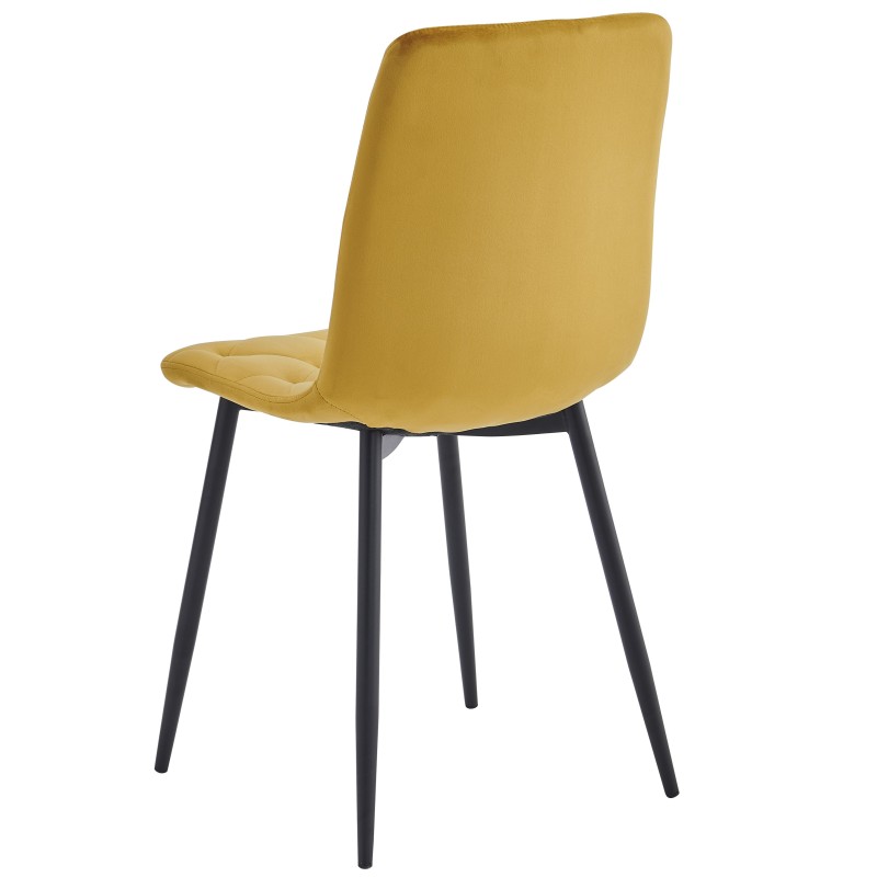 Stol LARRY (curry, 43x54x90)