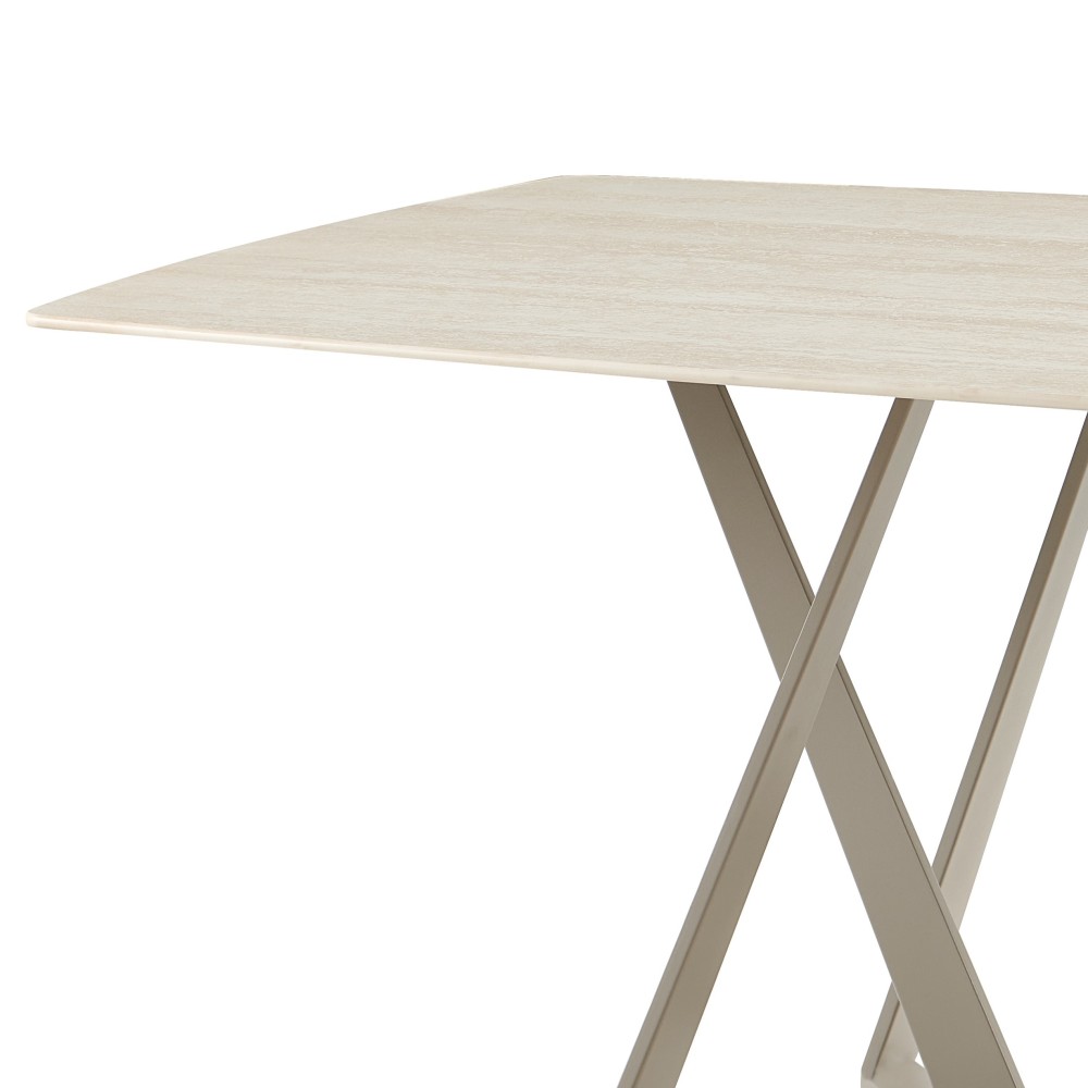 Miza ESPINO (bež, 180x90x76, mat)