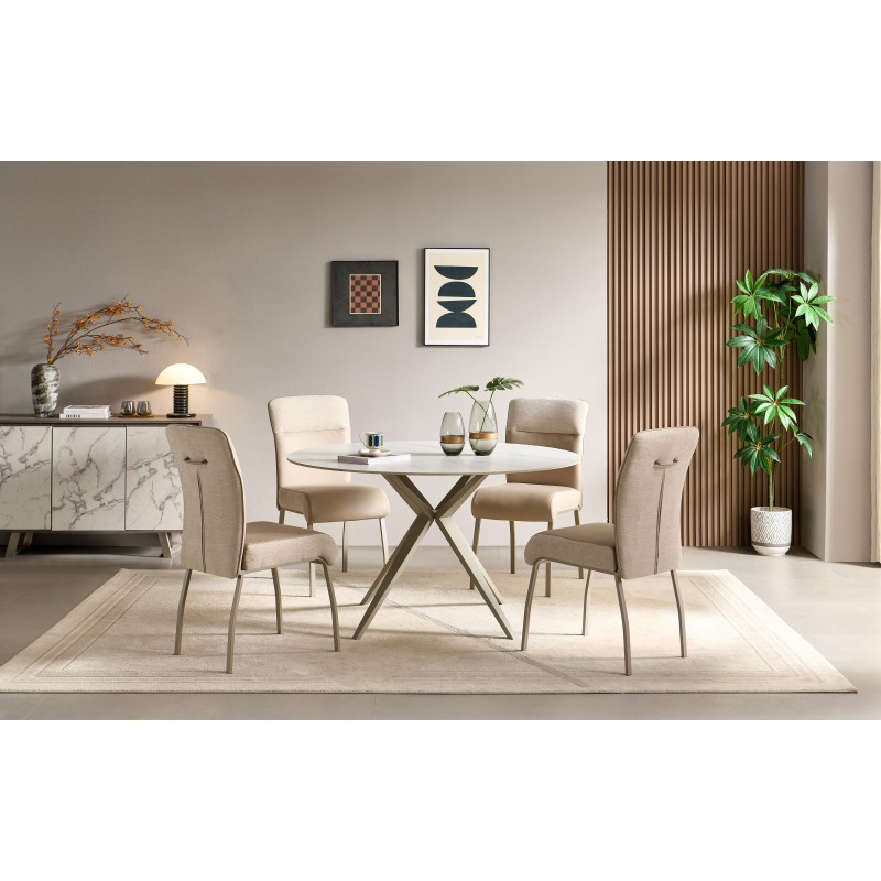 Miza VALERA (marmor, Ø 135x76, mat) Miza VALERA (marmor, Ø 135x76, mat)