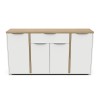 Komoda ACCESS 347761 (bela + rjava, 161x 39,5x85,5) Komoda ACCESS 347761 (bela + rjava, 161x 39,5x85,5)